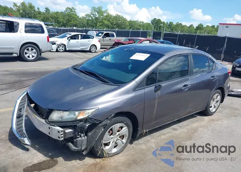 2015 Honda Civic Lx из США, поврежденный, VIN 19XFB2F51FE094487